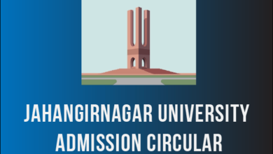 Jahangirnagar University Admission Circular
